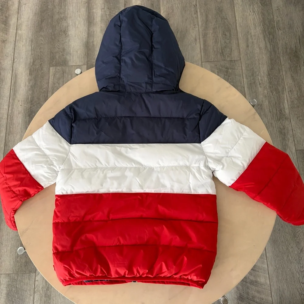 Levi’s Kids Hooded Water Resistant Puffer Coat.
